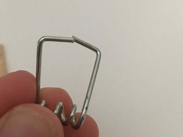 renforcer une vieille pince à linge