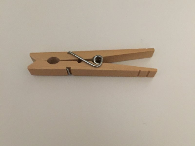 renforcer une vieille pince à linge