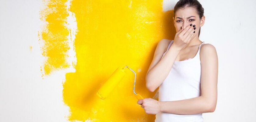 odeur de peinture