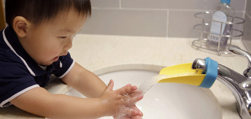 Extension de robinet pour enfant