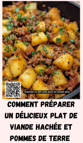 viande hachée et pommes de terre