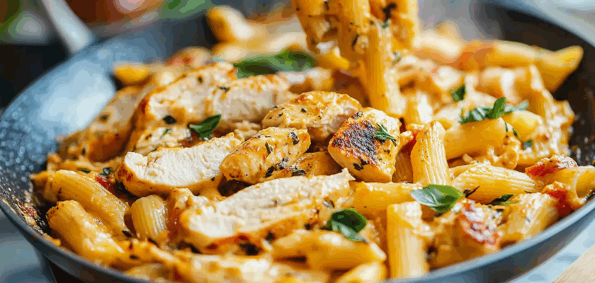 Pâtes au Poulet « Épouse-moi »