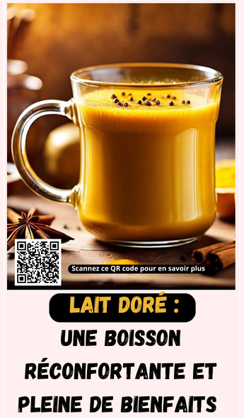  Lait doré :