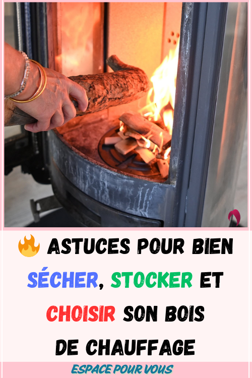 sécher, stocker et choisir son bois de chauffage