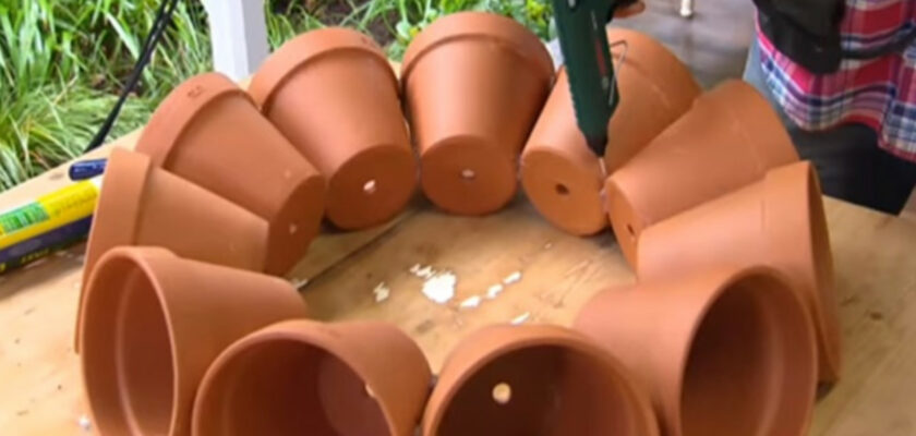 11 pots pour une décoration de jardin