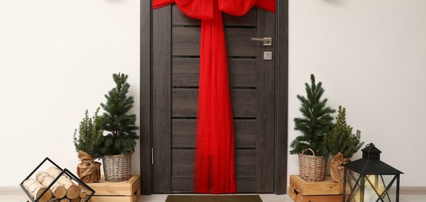 idées de portes de Noël