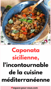 Caponata sicilienne