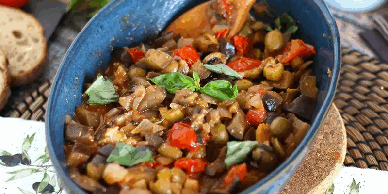 Caponata sicilienne