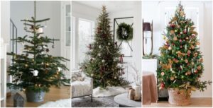 cacher le pied du sapin de Noël