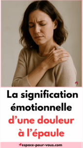 douleur à l’épaule