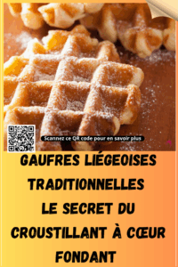 Gaufres liégeoises traditionnelles