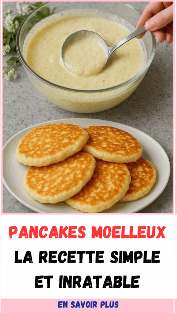 Pancakes Moelleux