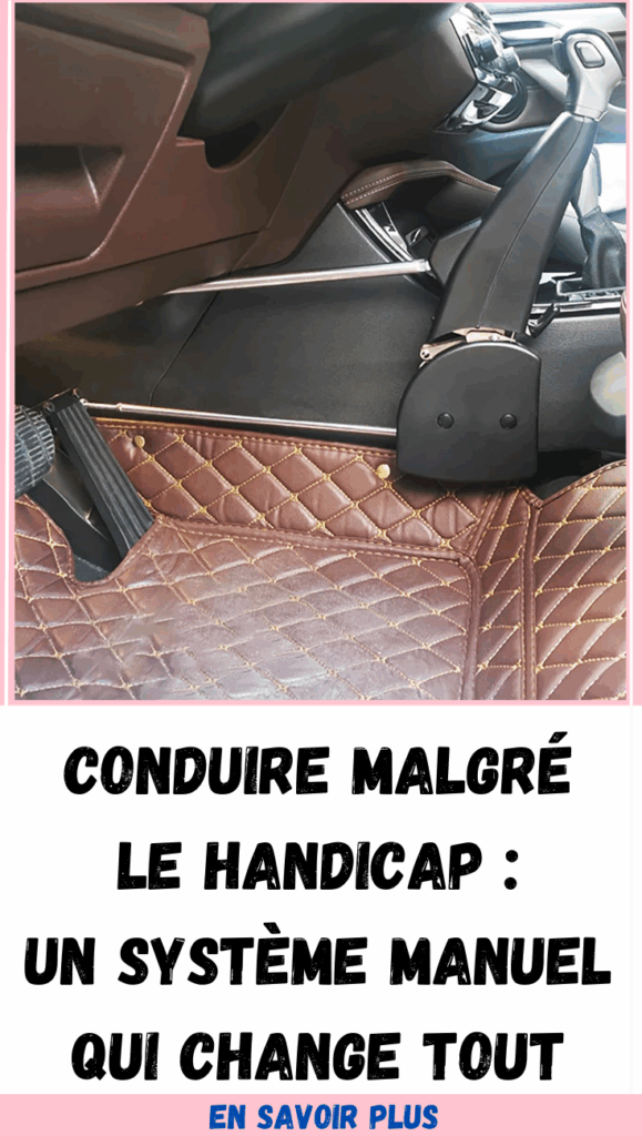 Conduire malgré le handicap