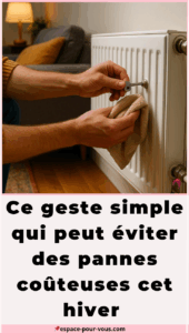 Ce geste simple qui peut éviter des pannes coûteuses cet hiver