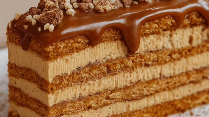 Gâteau Sans Cuisson Petit Beurre au Café