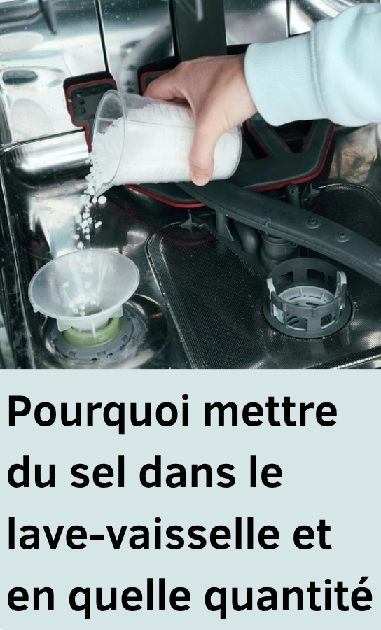 sel dans le lave-vaisselle
