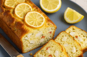 Recette Cake moelleux au tourteau et au citron