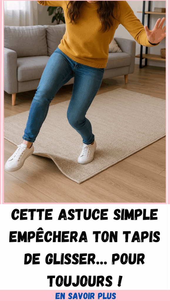 empêcher ton tapis de glisser