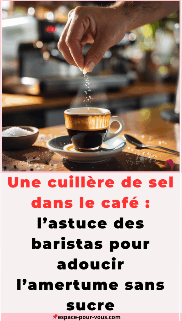 Une cuillère de sel dans le café 