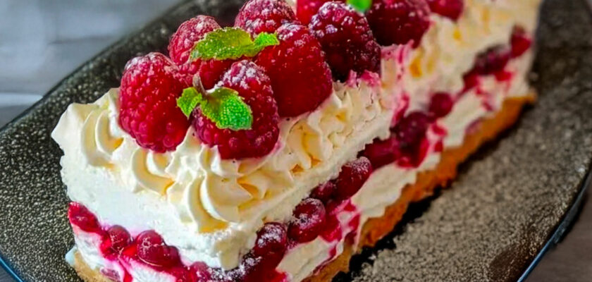 Bûche Mascarpone Framboise