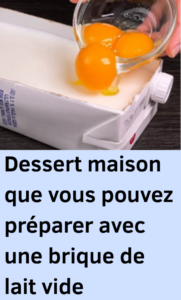 Dessert maison
