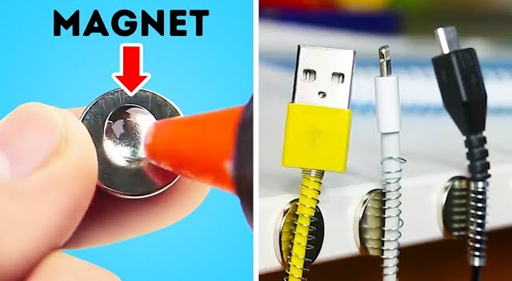 aimant à l’intérieur d’un feutre