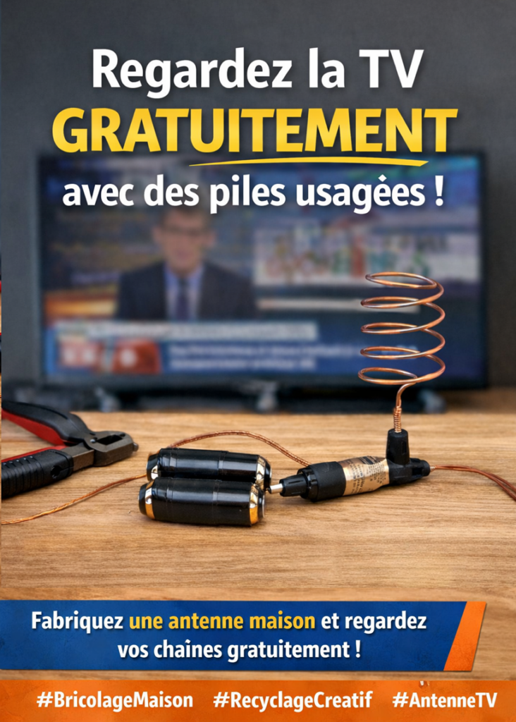 antennes avec des piles