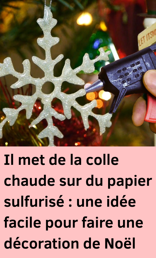 une décoration de Noël
