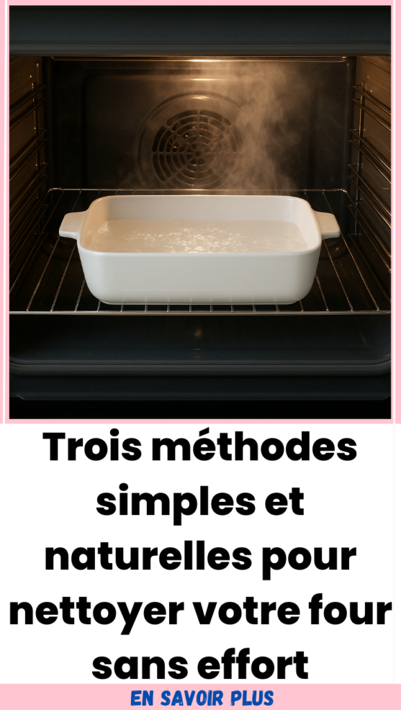 nettoyer votre four sans effort