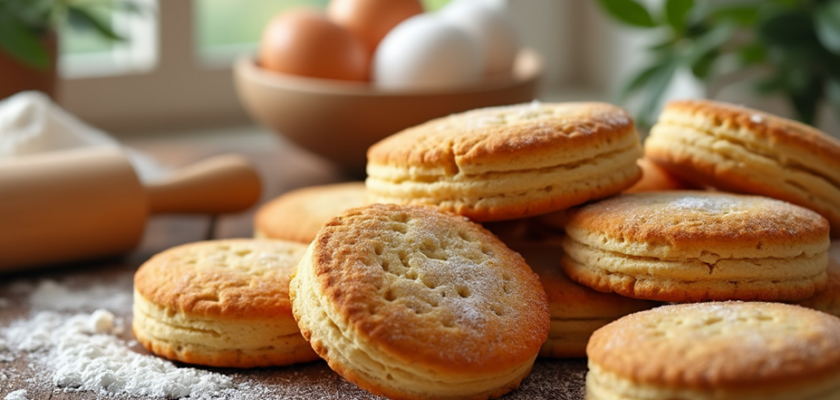 biscuits croustillants