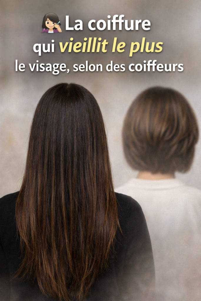 La coiffure qui vieillit le plus le visage