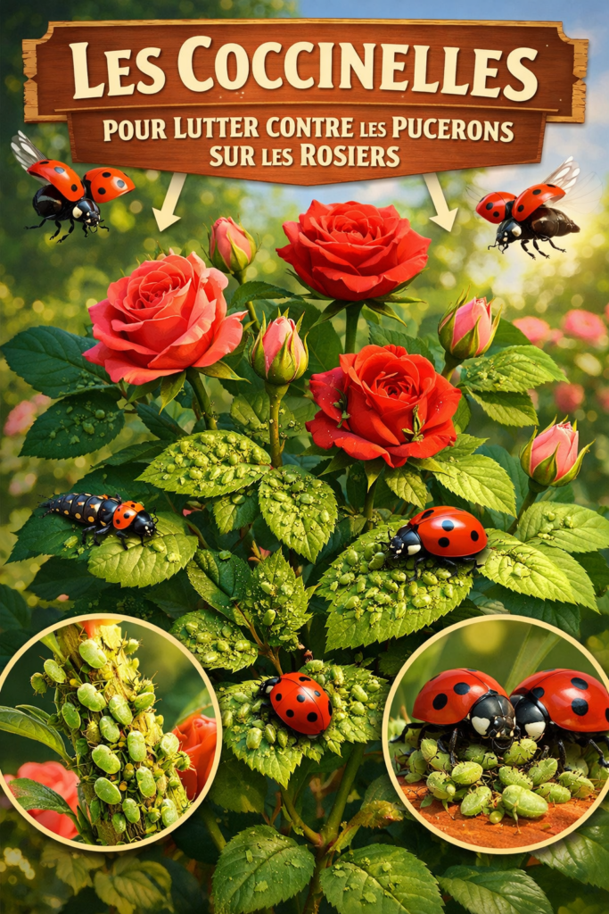 lutter contre les pucerons sur les rosiers