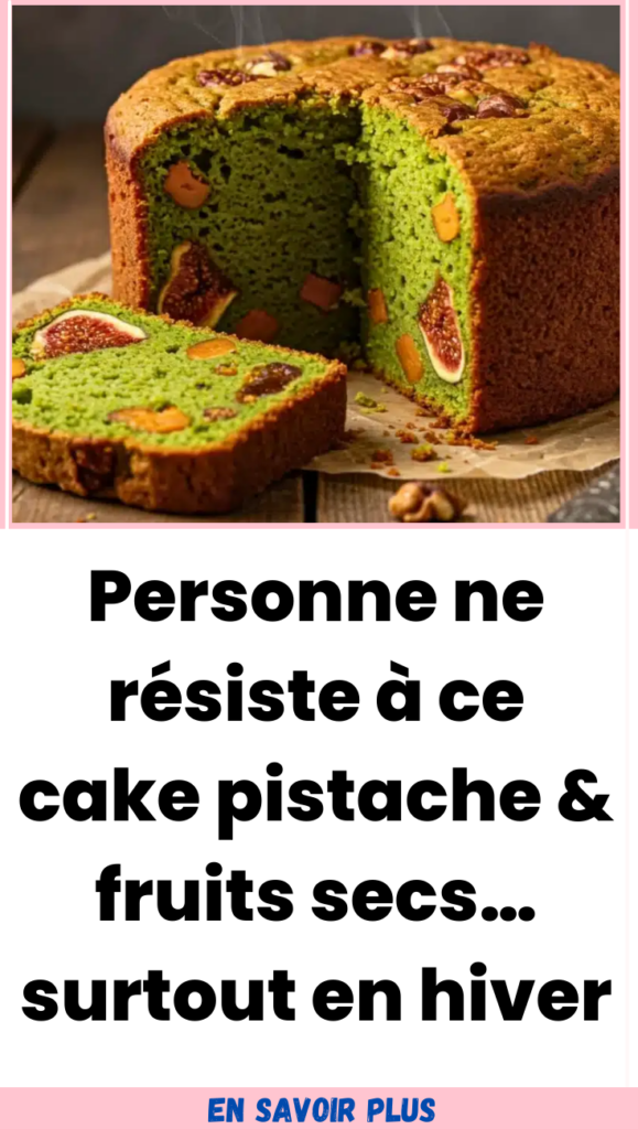 Un cake réconfort d’hive