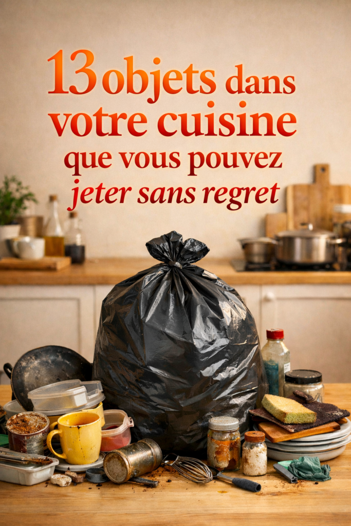 13 objets dans votre cuisine que vous pouvez jeter sans regret