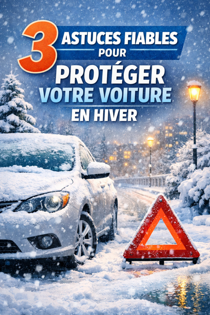 protéger votre voiture en hiver