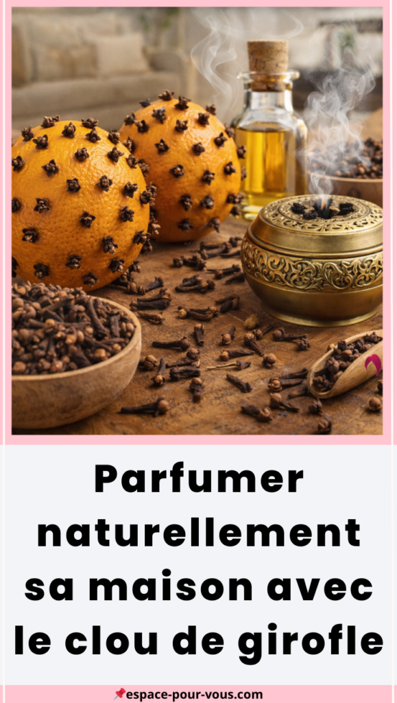 Parfumer naturellement sa maison avec le clou de girofle