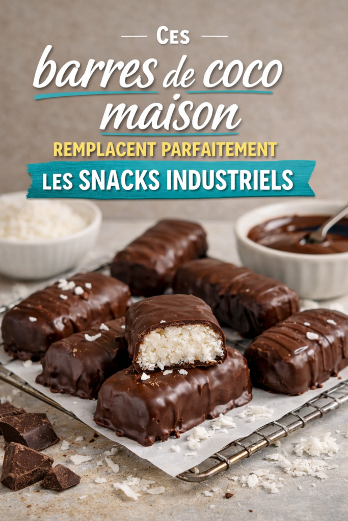 barres de coco maison