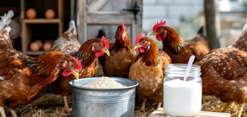 donner du bicarbonate de soude à ses poules