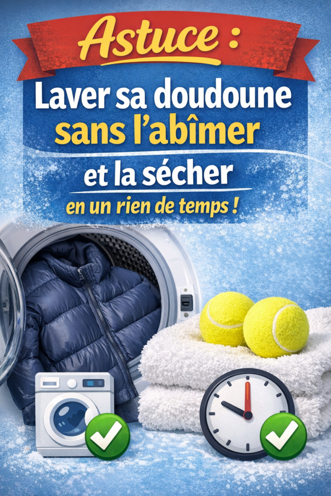 laver les vestes et les doudounes