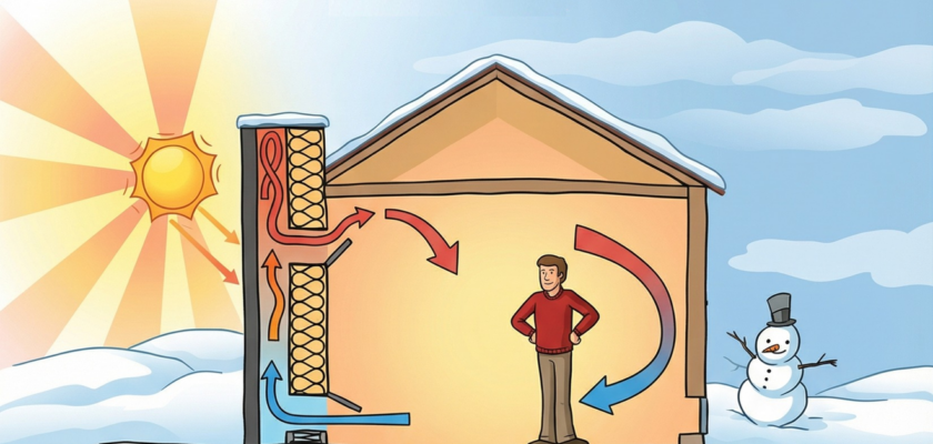 Comment les murs gèrent la chaleur et le froid