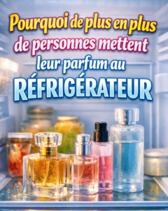 parfum au réfrigérateur