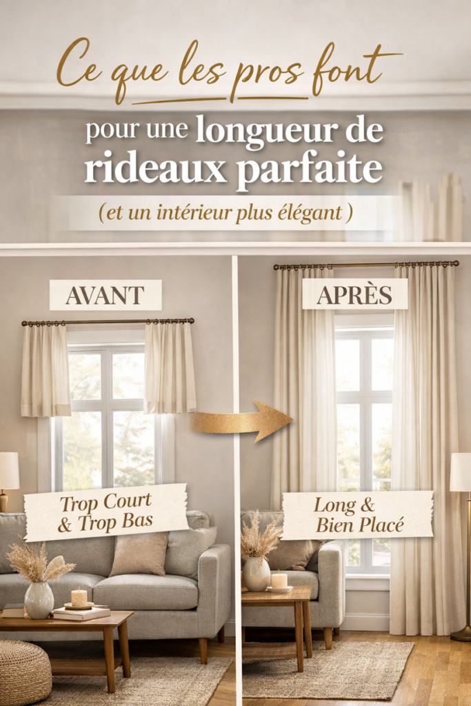 rideaux parfaite