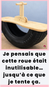 recycler une vieille roue