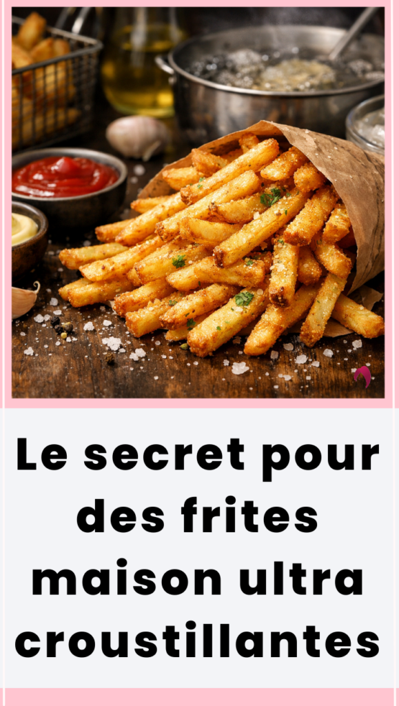 frites maison ultra croustillantes