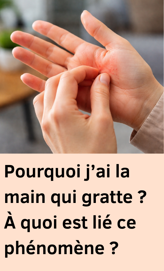 la main qui gratte