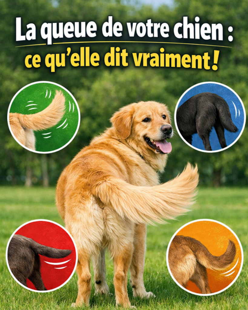 La signification de la position de la queue chez le chien
