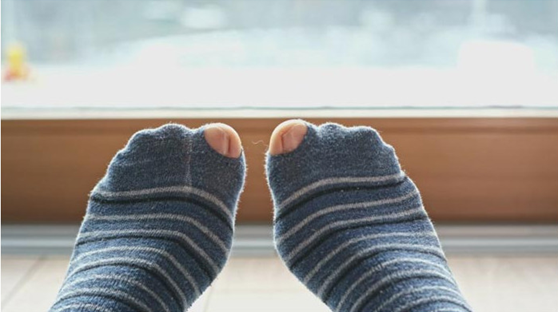 recycler des collants et des chaussettes troués