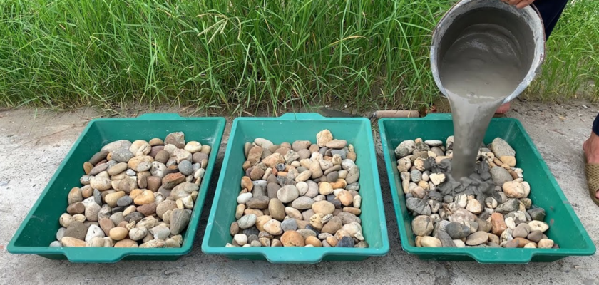 Art du ciment à la maison