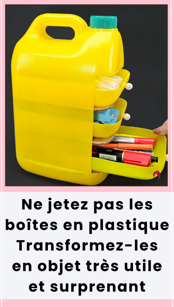 Recycler des bidons en plastique