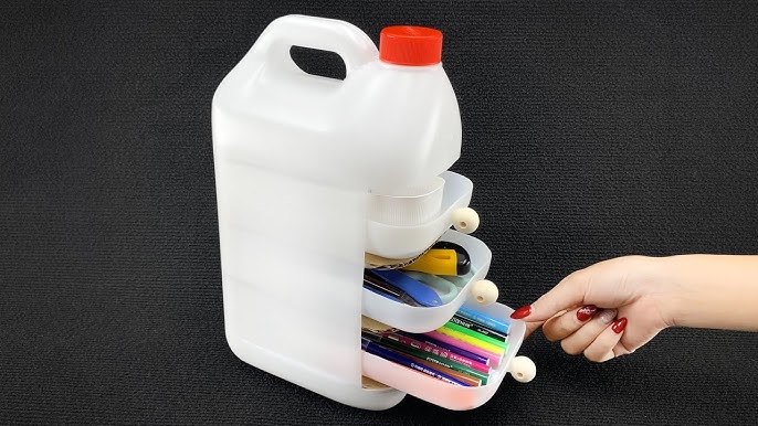 Recycler des bidons en plastique
